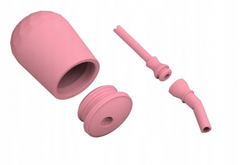2 szt Kubek silikonowy ze słomką Bez BPA niekapek 6 -24 m-ce