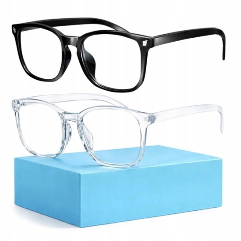 Okulary Livho Blue Light 2 szt. blokujące światło UV zerówki