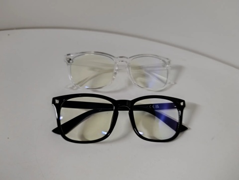 Okulary Livho Blue Light 2 szt. blokujące światło UV zerówki