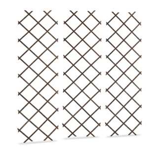 3 szt Wysuwana kratka do pnączy 180x60cm drewniana trejaż ogrodowy pergola