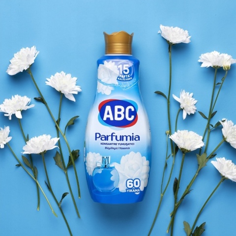 ABC Parfumia Koncentrat do Płukania Zmiękczania Tkanin Jaśmin 1,44 L