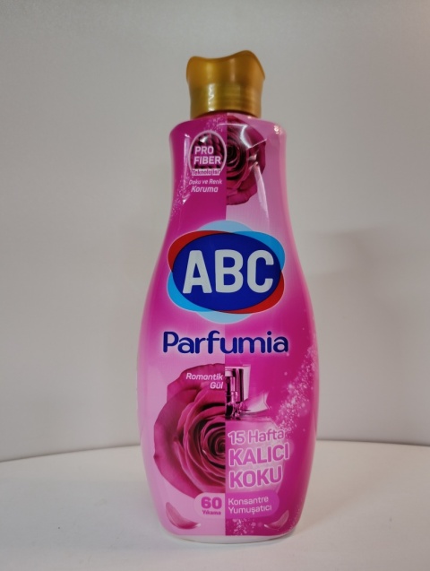 ABC Parfumia Koncentrat do Płukania Zmiękczania Tkanin Róża 1,44 L