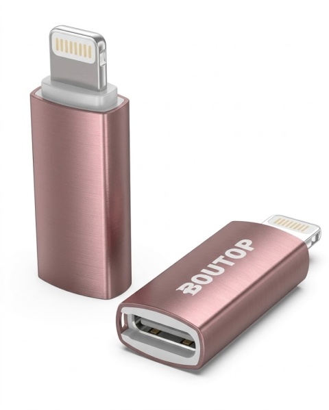 BOUTOP adapter USB C na Lightning do szybkiego ładowania