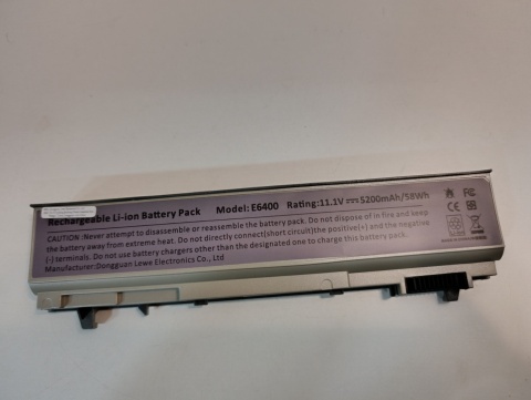 Bateria do laptopa Dell Latitude E6400 / E6410 / E6500 – 11.1V 5200mAh 58Wh
