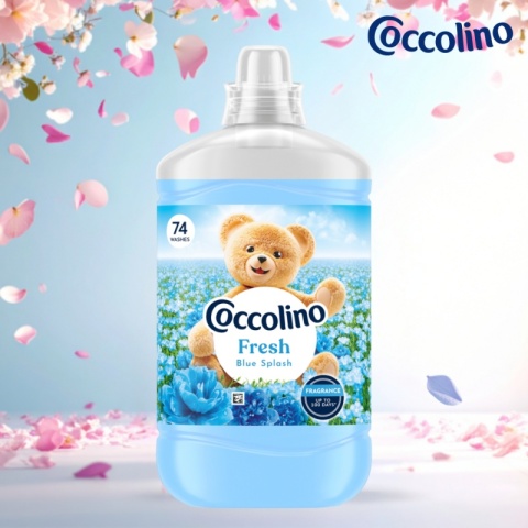 Coccolino koncentrat do płukania Fresh Blue Splash 1,7L (74 prania)
