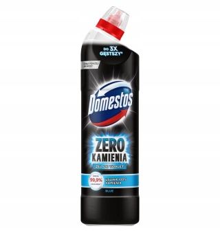 Domestos Zero Kamienia Blue żel do WC płyn do czyszczenia toalety 750ml