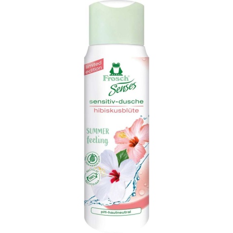 Frosch Senses Hibiskus Żel pod Prysznic 300 ml Bez SLS 95% Naturalny pH 5,5
