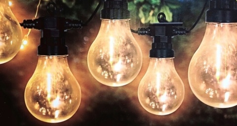 GIRLANDA OGRODOWA LED PARTY LIGHTS – 20 ŻARÓWEK / 13,55 M