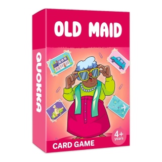 Gra Karciana "Old Maid" (odpowiednik Piotrusia Pana) Zabawa i Nauka Angielskiego
