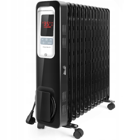 Grzejnik olejowy Aigostar (Model 330000JHH) – 12 żeber, z panelem LED 2500w
