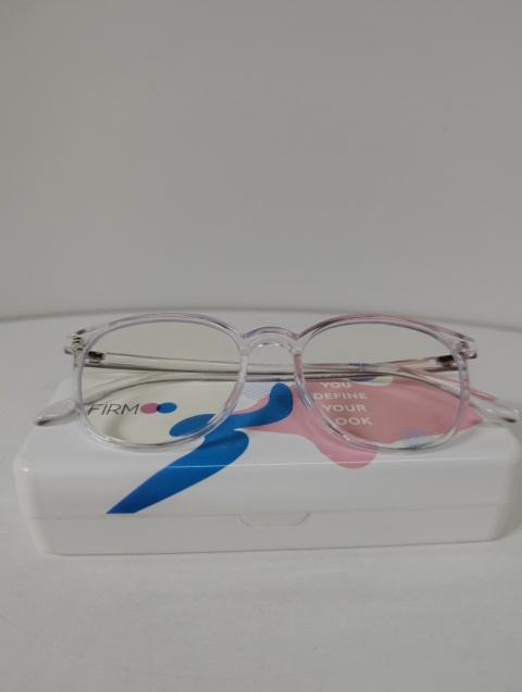 Okulary "Zerówki" Firmoo do Komputera (Filtr Światła Niebieskiego) + Etui
