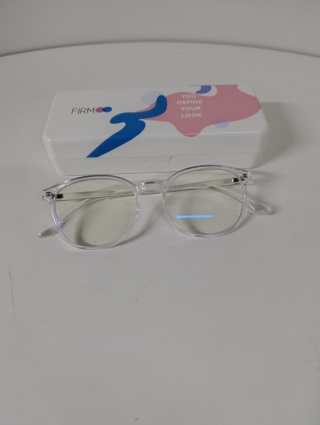 Okulary "Zerówki" Firmoo do Komputera (Filtr Światła Niebieskiego) + Etui