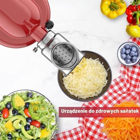 Profesjonalna nasadka krajalnica i tarka Cofun do mikserów stojących KitchenAid