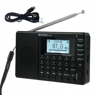 Przenośne Radio sieciowe FM, SW Retekess