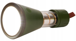 Rozsuwana lampa kempingowa Froyak 60-100 lumenów ZIELONA USB-C