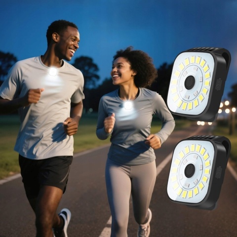2x lampka sportowa do biegania LED