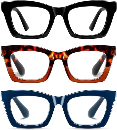 3 szt okulary do czytania +1,75