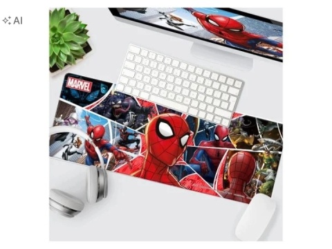 Duża Podkładka pod Mysz i Klawiaturę MARVEL SPIDER-MAN 70x26 cm