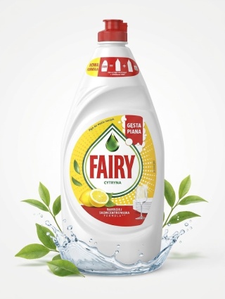 FAIRY CLEAN&FRESH CYTRYNA – 900 ml płyn do mycia naczyń