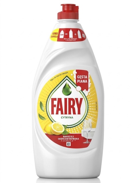 FAIRY CLEAN&FRESH CYTRYNA – 900 ml płyn do mycia naczyń