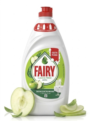 FAIRY CLEAN&FRESH JABŁKO – 900 ml płyn do mycia naczyń
