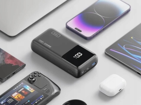 INIU BI-B62 PowerBank 20000mAh 65W USB 2x USB-C MacBook Hp Lenovo DELL