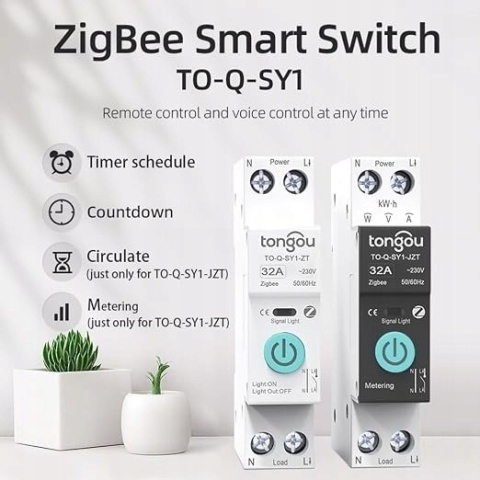 INTELIGENTNY WYŁĄCZNIK Z POMIAREM ENERGII – TONGOU 32A