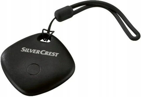3 szt Lokalizator Bluetooth / Smart Tag SilverCrest – Czarny