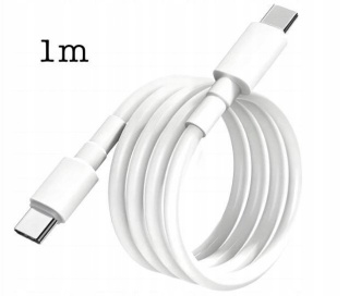 2 sz komplet Szybka ładowarka z kablem kostka zasilacz USB-C 25W kabel USB-C