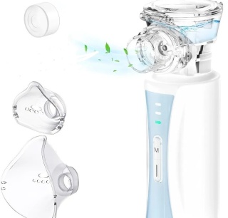 Cichy inhalator nebulizator JM06801 USB z maseczkami dla dzieci i dorosłych