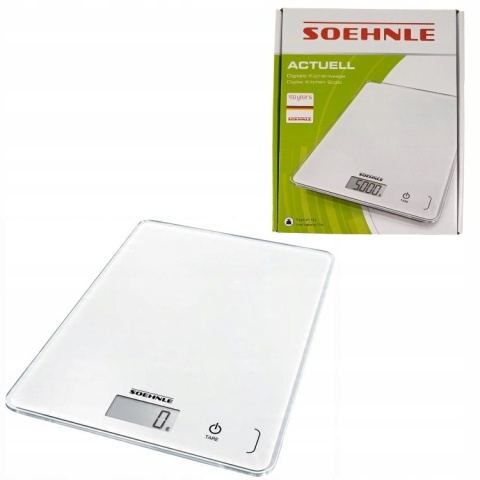 Cyfrowa waga kuchenna do 5 kg 20 x 15cm niebieska Soehnle
