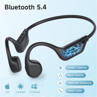 Ifecco słuchawki do pływania, Bluetooth 5.4 – IP68, wodoszczelne