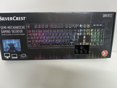 Klawiatura Silvercrest RGB GAMING Klawiatura Silvercrest RGB GAMING