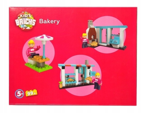 Klocki Kid's Bricks Piekarnia 99 elementów, Prezent dla dziecka