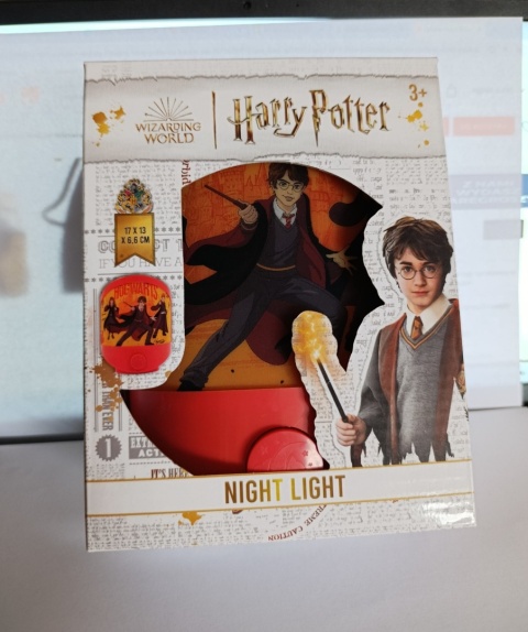 Lampka nocna Kinkiet Wisząca i stojąca Harry Potter na baterie AAA