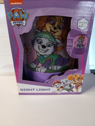 Lampka nocna Kinkiet Wisząca i stojąca Psi Patrol Paw Patrol na baterie AAA