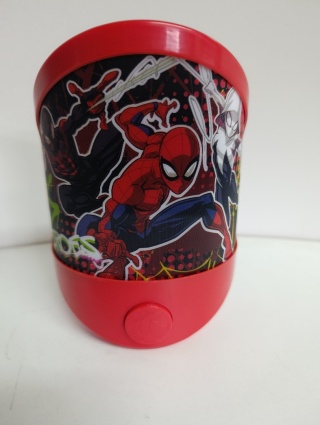 Lampka nocna Kinkiet Wisząca i stojąca Spiderman na baterie AAA