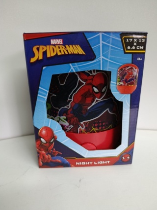 Lampka nocna Kinkiet Wisząca i stojąca Spiderman na baterie AAA