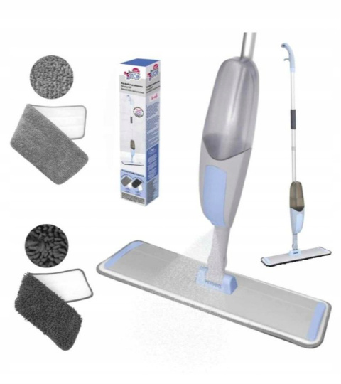 Mop płaski ze spryskiwaczem York BACTERIA STOP dla alergików