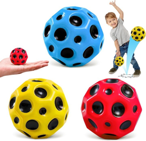 PIŁKA SKACZĄCA PIŁECZKA WYSOKO ODBIJAJĄCA SIĘ METEOR BALL