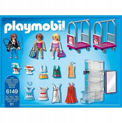 PLAYMOBIL 6149 POKAZ MODY Z SESJĄ ZDJĘCIOWĄ