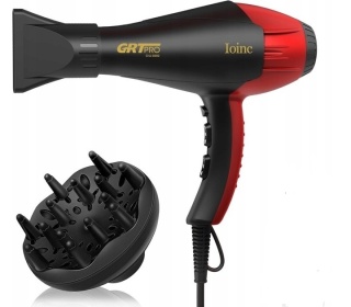 Profesjonalna suszarka do włosów GRTPRO CHJ-8900 jonowa, 2400 W