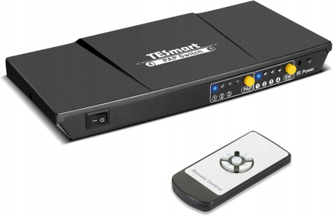 Rozdzielacz HDMI 4K switch splitter 4x1 60Hz TESmart
