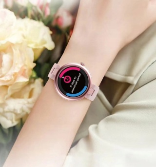 Smartwatch SHANG WING LYNN różowy + dodatkowa opaska