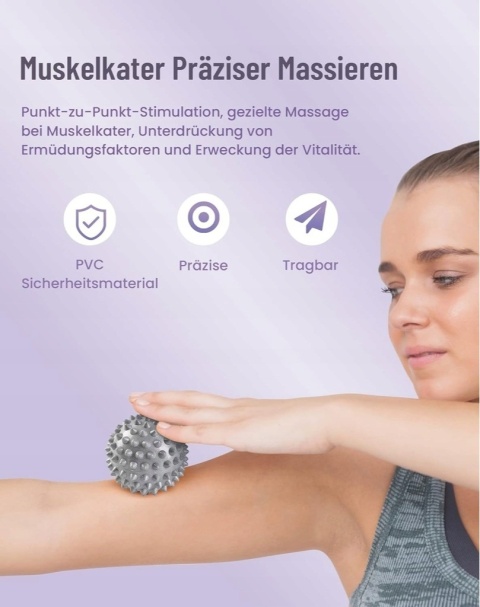 Wałek do stóp roller piłki do masażu powięzi masowania rolowania Zestaw