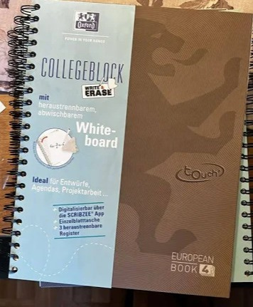 Zeszyt Oxford Touch European Book Write kratka