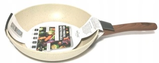 wy Patelnia tradycyjna Smukee 26 cm non-stick Czarna