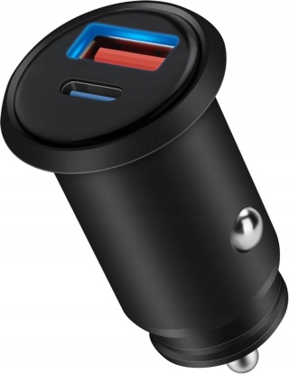 CREAPICO – Ładowarka Samochodowa 12/ 24V | USB-C + USB-A SUPER