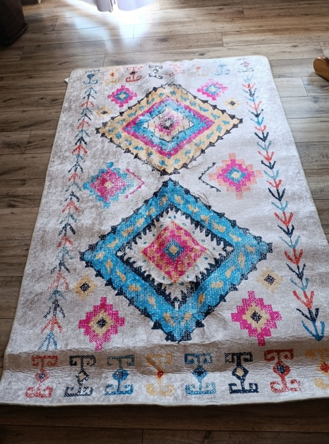 Dywanik, dywan, chodnik antyalergiczny Boho 120x170 cm