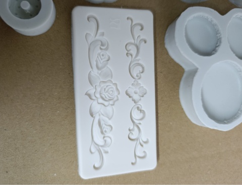 Formy silikonowe do dekoracji 3D- zestaw 5 form, czekolada,żelki